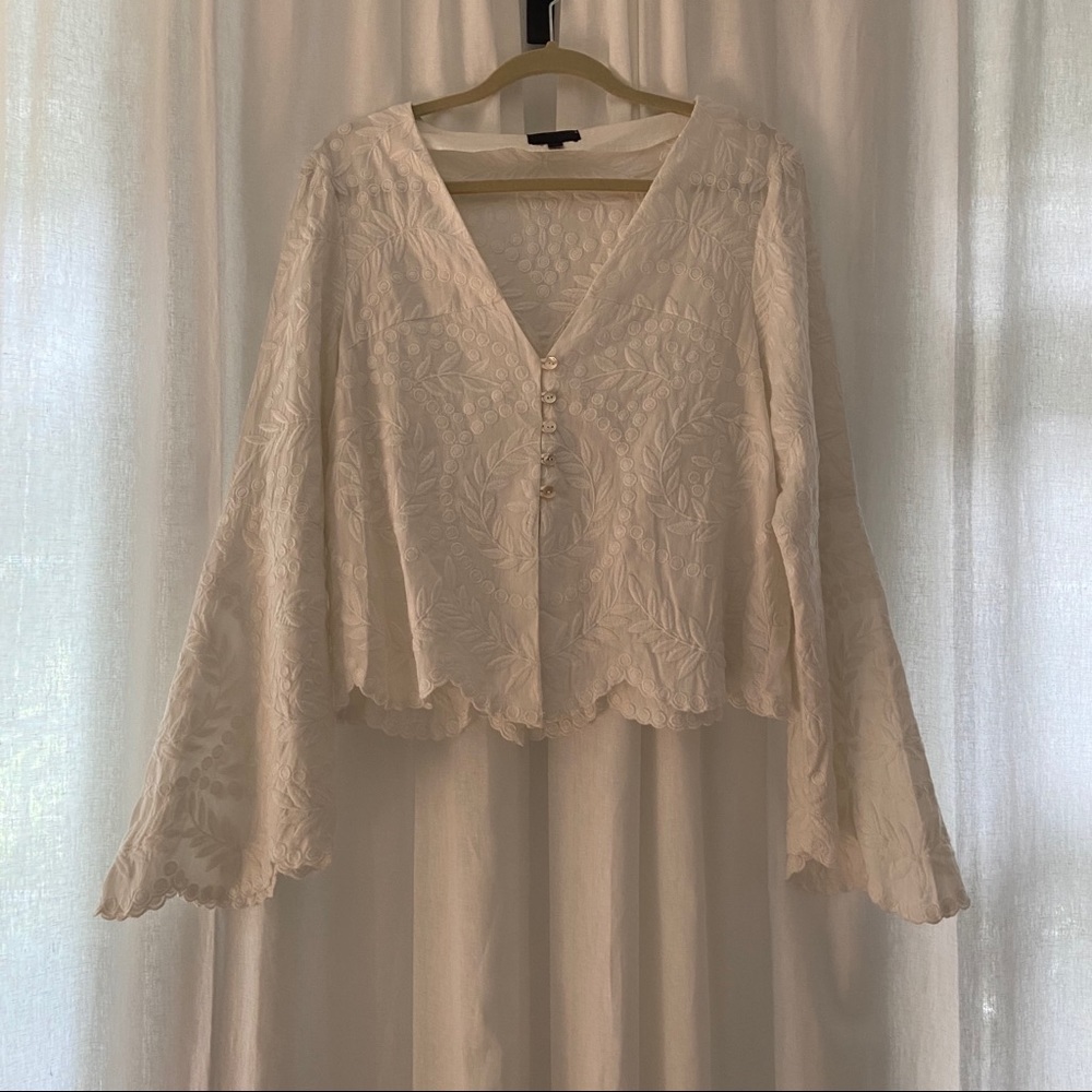 Intermix Embroidered Top
